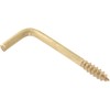 The Hillman Group 9441 Brass Square Bend Hook, 0.106 x