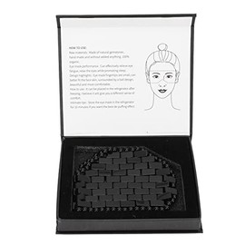 Almohadillas para Ojos de Piedra de Jade, Reducen las Ojeras y Promueven el sueño. Almohadilla para Ojos de Piedra para el Cuidado de la Piel, Elimina