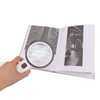 30X Handheld Large Magnifying Glass UV Banknote Inspection Magnifying Glass