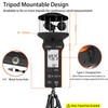 Wind Cup Anemometer with Compass, Handheld CFM Meter Measures Wind