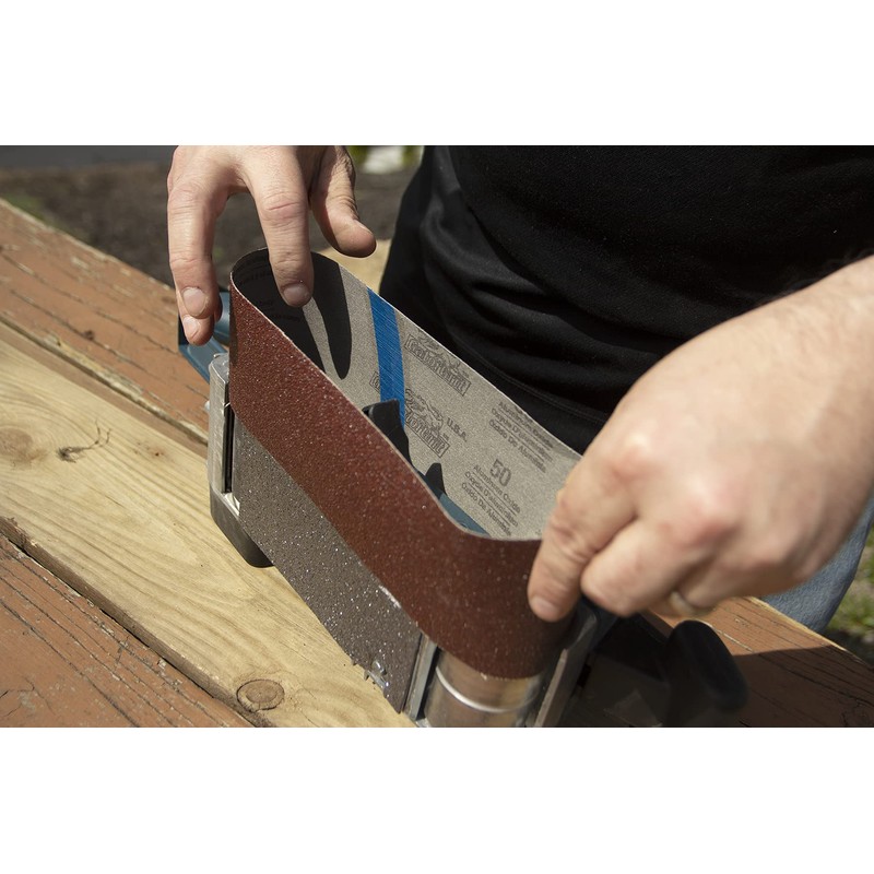 Gator 3" x 18" Red Resin Aluminum Oxide Sanding Belts,