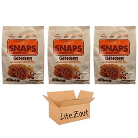 Stauffers Cookie Ginger Snap, Original, 14 Ounce (Pack of 3), by Litezout