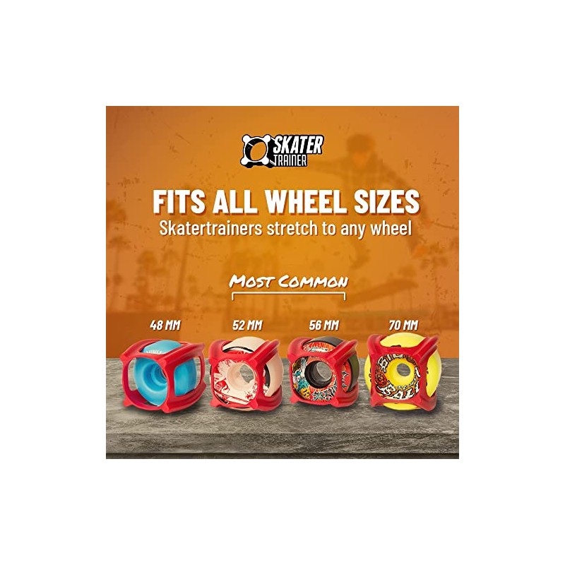 Skater Trainer Wheels - Learn Skateboard Tricks Safely and Quickly