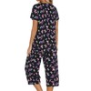 ENJOYNIGHT Womens Pajama Sets Cotton Summer Pjs Tops with Capri