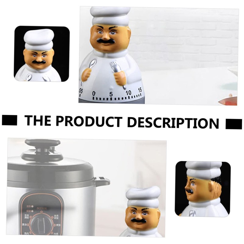 MAGICLULU Home Decor Timers Mechanical Timer Fashion Design for Cooking