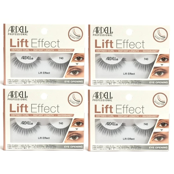 Unbranded (4 PACK) Ardell Lift Effect 740, Item #62612