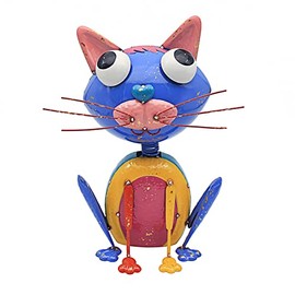 Lesser & Pavey Bright Eyes Animal Garden Ornaments | Lovely Gardening Gifts For Women & Men | Cat Garden Decorations For Any Garden - Bright Eyes