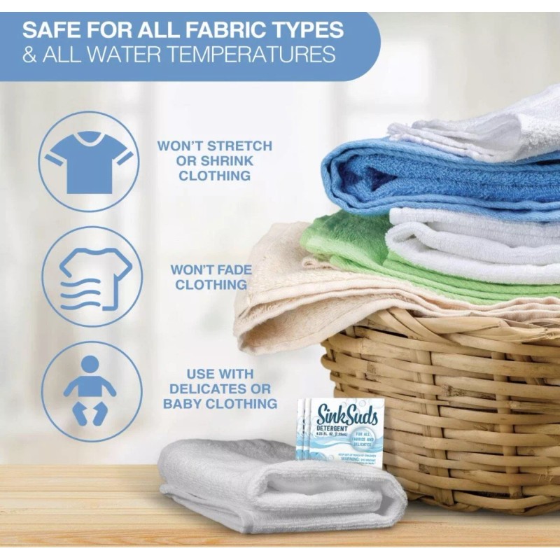 Lewis N Clark SinkSuds Laundry Detergent | Travel Size Liquid