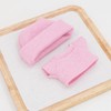 Etistta 17cm Doll Clothes with Hat, Glitter Knit Cap Top