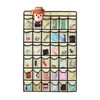 SURCHAR Wall Pocket, Calendar Pocket, Clear, Wall Hanging, Pocket, Closet,