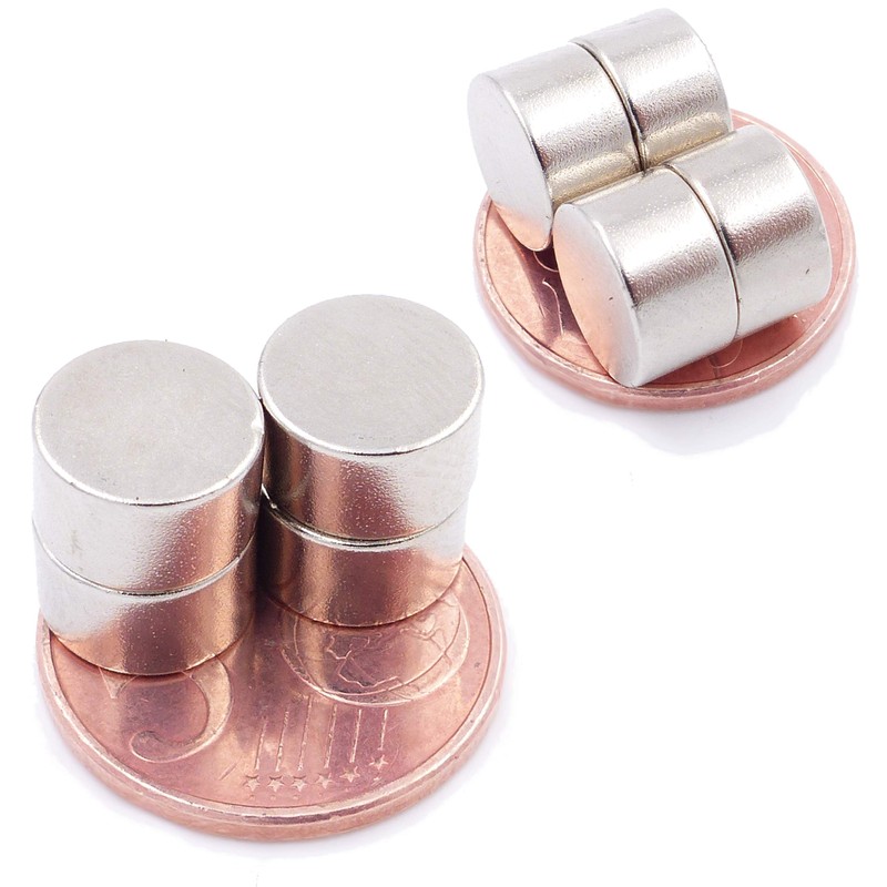 Brudazon 25 Mini Disc Magnets 10 x 6 mm N52