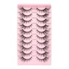 Eyelashes Faux Mink Fox Eye Natural Looking Russian Lashes Strip