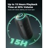 RIENOK Bluetooth Speaker 40W 5200mAh Wireless Portable Waterproof Speaker with