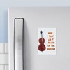 CafePress Cello For The Exercise Rectangle Magnet, 3"x2" Refrigerator Magnet
