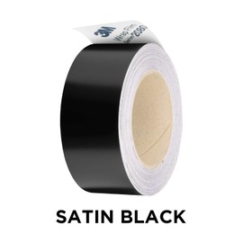 2 inchesx50 Feet Satin Black 3M 2080 Vinyl Wrap Kit for Black Out Chrome Delete Window Trim Door Trim with Tool Kit