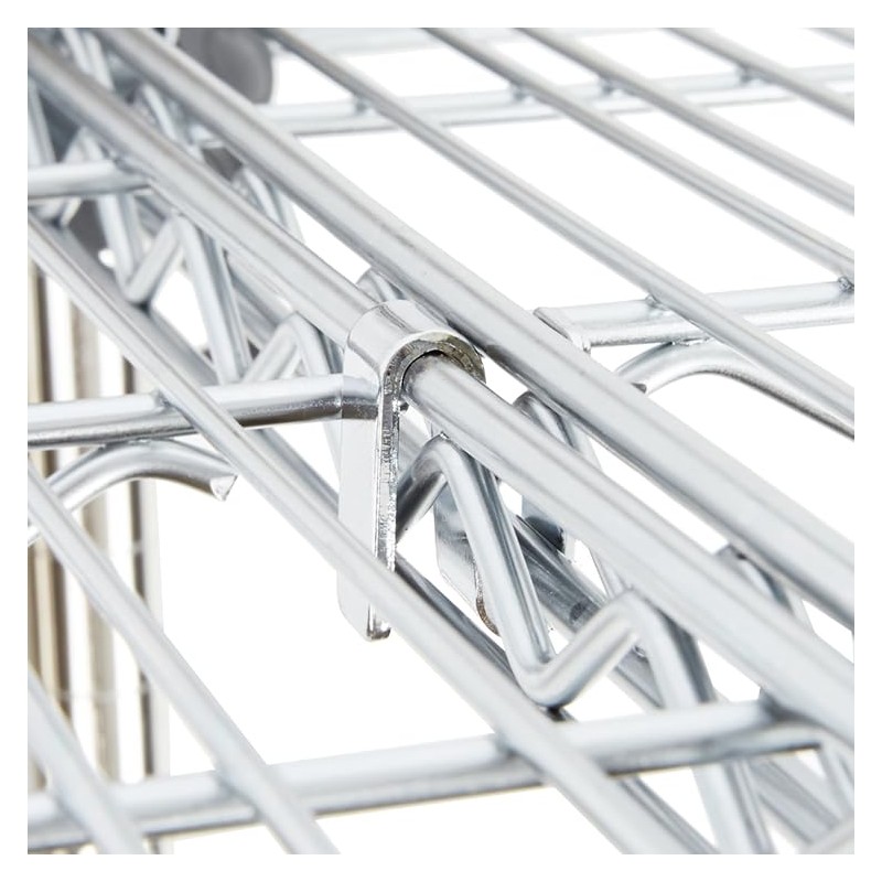 FUJIDENSO 8 Pack Wire Shelving S Hook (Green Expoxy), Connecting