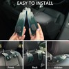 Blusabaca 2PCS Car Seat Back Storage Headrest Hooks, Forest Trees