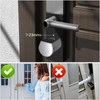 Electronic Door Lock 60 mm (30/30) with Key Fingerprint Bluetooth