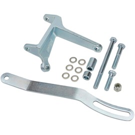 Small Block Chevy Alternator Bracket, Plain, SBC Alternator Bracket, For Small Block Chevy Using Short Water Pump, Easy Installation, Reliable Performance