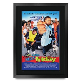 HWC Trading FR A3 Next Friday - Friday 2 Ice Cube Gifts Printed Poster Signed Autograph Picture for Movie Memorabilia Fans - A3 Framed