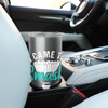 I Came To Smash Badminton Design Stainless Steel Insulated Tumbler