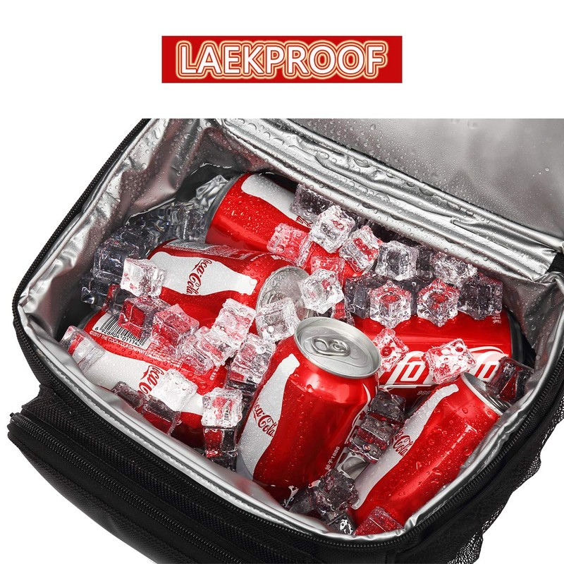 FlowFly Insulated Reusable Lunch Bag Adult Large Lunch Box for
