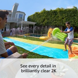 Introducing Ring Outdoor Cam Plus, Battery — 2K Video with Ring Vision, Low-Light Sight for full-color night vision, Mount-anywhere versatility, Black