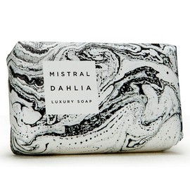 Mistral French 7 oz Luxury Bar Soap Marbles Dahlia