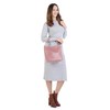 Cluty Women's Genuine Leather Handbag | | 020843, Purple