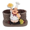 Chef Stature Holder Decorative Synthetic Resin Ingenious Vivid Chef Figurine