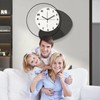 15 Pieces Clock Numerals Kit in Black Silver Gold DIY