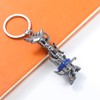 SONGCHANGJEWELRY Cyberpunk Rock Lolita Cool Weapon Keychain - Horror Excitement