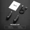POGOLAB Wireless Microphone Transmitter Receiver 2.4Ghz, XLR System, Rechargeable Adapter