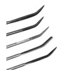 Rayher Hobby Rayher Feilen-Set, 5teilig, 18 cm, Feilen mit unterschiedlich geformten Enden für 10 verschiedene Möglichkeiten zum Bearbeiten von Speckstein und Holz, 2723600