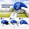Office Themed Golf Iron Head Covers Set of 10, Leather