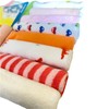 8x baby kids soft wash cloth bath feeding towel flannel