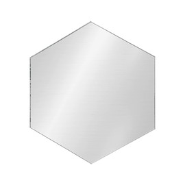 Marketing Holders 4” Hexagon Mirror 1/8”Thick, .118 or 3MM Makeup Value Pack of 5 DIY Wall Panel Home Decor Kitchen Backsplash Sizes May Vary by 10% Bathroom Travel