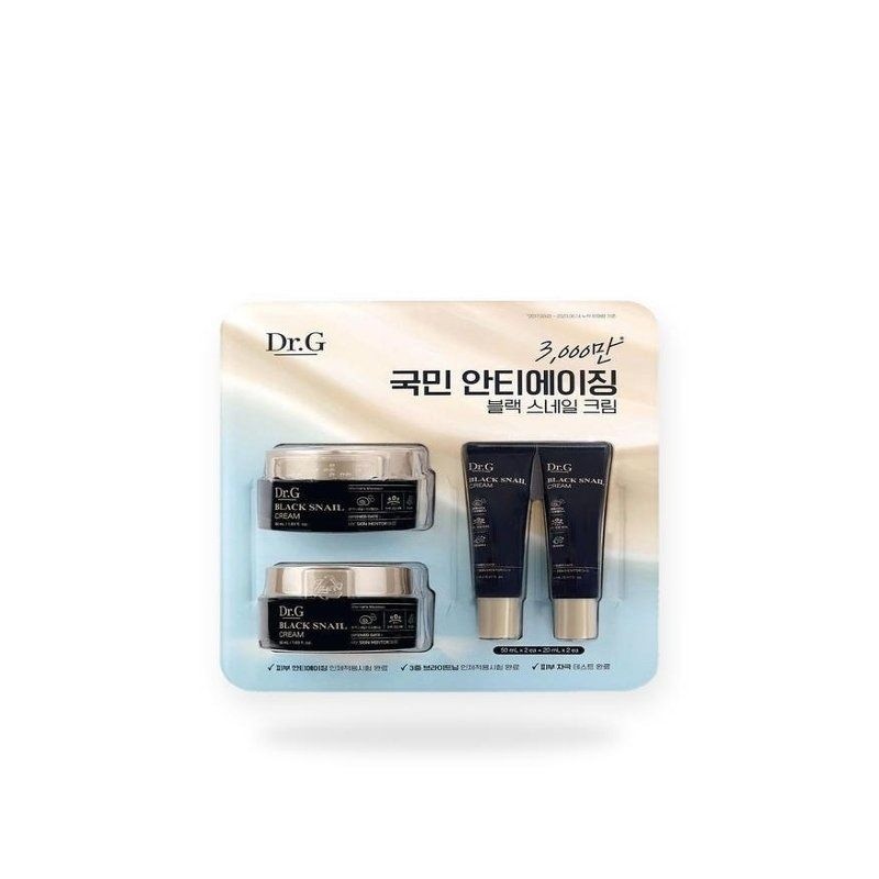 Dr.G Black Snail Cream 50ml Special Set Nutrition Snail... Basic