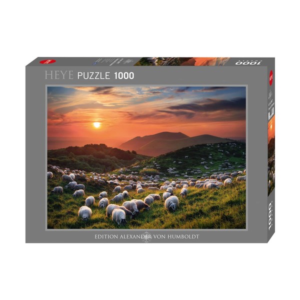 1000 Piece HEYE Puzzle Hay Puzzle Ed. Humboldt : Sheep