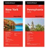 Rand McNally State Maps: New York and Pennsylvania (2 Maps)