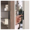 Malimali 2 Pack Matte Black Modern Edge Pull Pocket Door