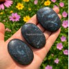 1pcs Arfvedsonite Palmstone Worry Stone Healing Crystal Meditation Reiki Gifts