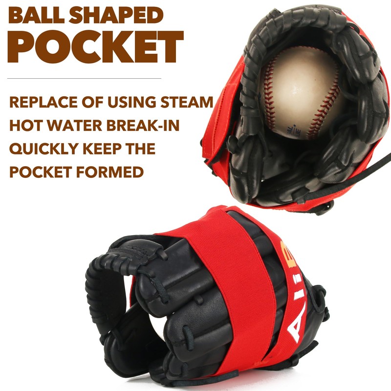 AliBall Glove Wrap, Softball and Baseball Glove Strap, Replace of