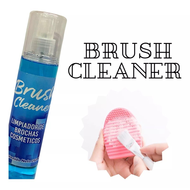 bxs Kit Limpiador De Brochas Maquillaje Silicona Cosméticos