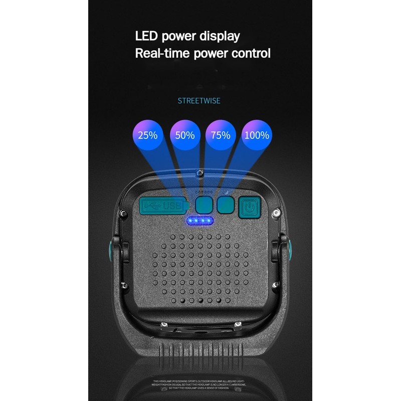 New Multifunctional Work Light Portable Handheld LED Strong Light Long
