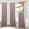 Bay Window Curtain Rods, USFOOK Gold Curtain Rods for Bay