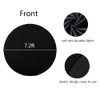7.2ft Black Round Backdrop Cover for Party 7.2ft Circle Arch