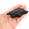 2pcs 3D Running Wild Pig Boar Warthog Hog Metal Emblem