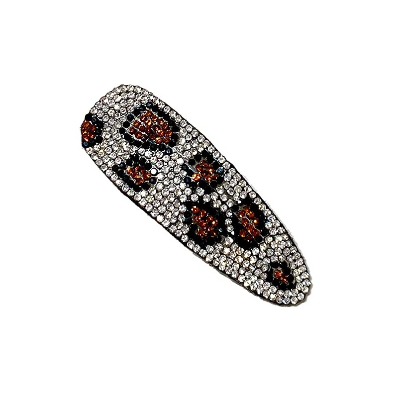 Scunci Rhinestone Leopard Fashion Clip (54152WC)