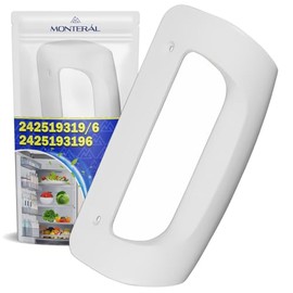 MONTERAL Fridge Door Handle with Original Code 242519319/6 2425193196 for AEG Electrolux for Zanussi